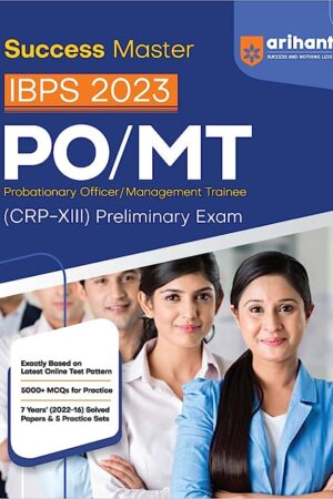 Arihant Success Master IBPS Bank PO/MT Pre Exam Guide 2023 Paperback – 11 June 2023