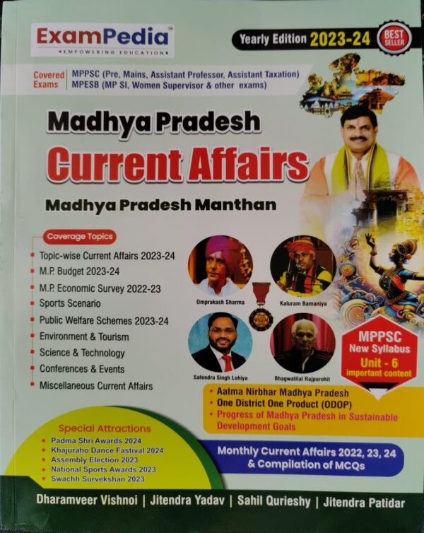 Madhya Pradesh Current Affairs March 2024 Updated English Medium